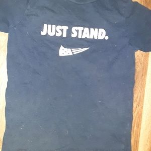 Just Stand Youth Small Black white